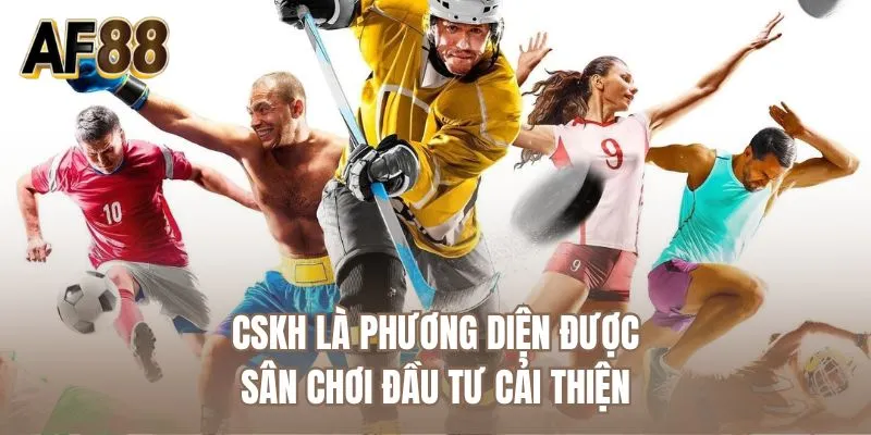 CSKH là phương diện được sân chơi đầu tư cải thiện