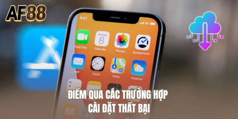 Điểm qua các trường hợp cài đặt thất bại