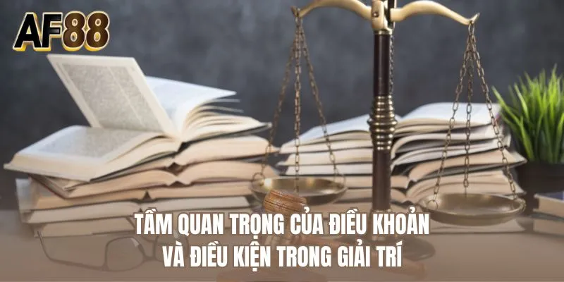 Tầm quan trọng của điều khoản và điều kiện trong giải trí